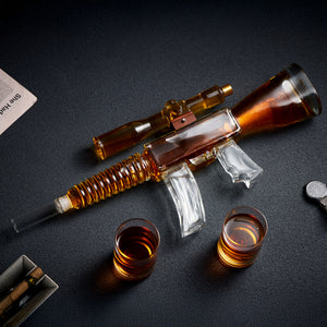 Open image in slideshow, Rifle Whiskey Decanter Set
